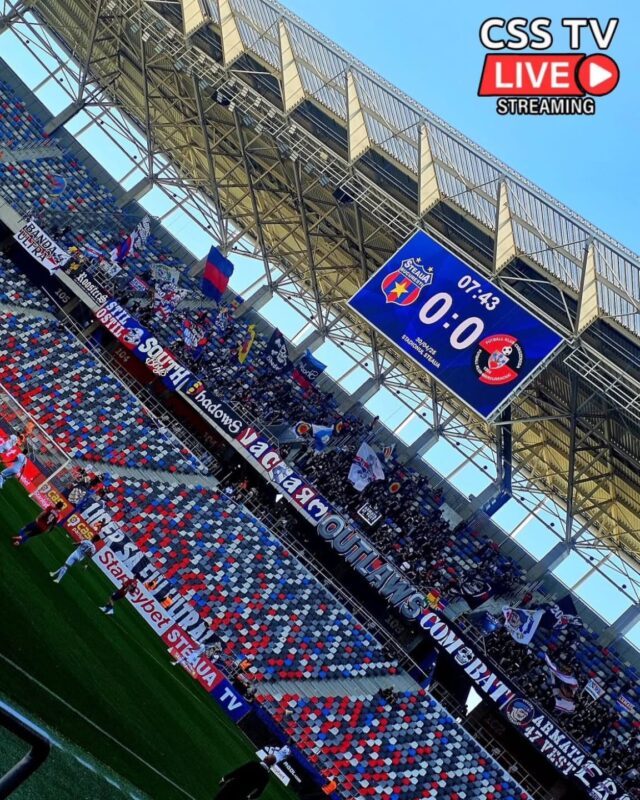 Sud Steaua acum la meciul cu Csikszereda